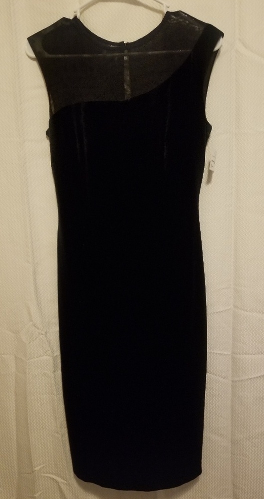Vince Camuto Velvet Little Black Dress (NWT)